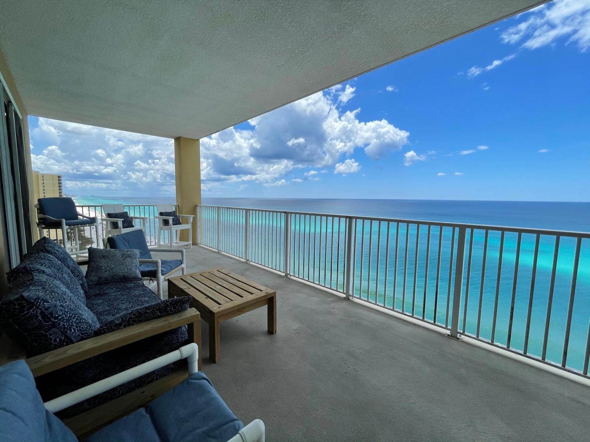 Tropic Winds 1701 Premium Corner Unit With 2 Parkings! Free Beach Chairs Service! 파나마 시티 외부 사진