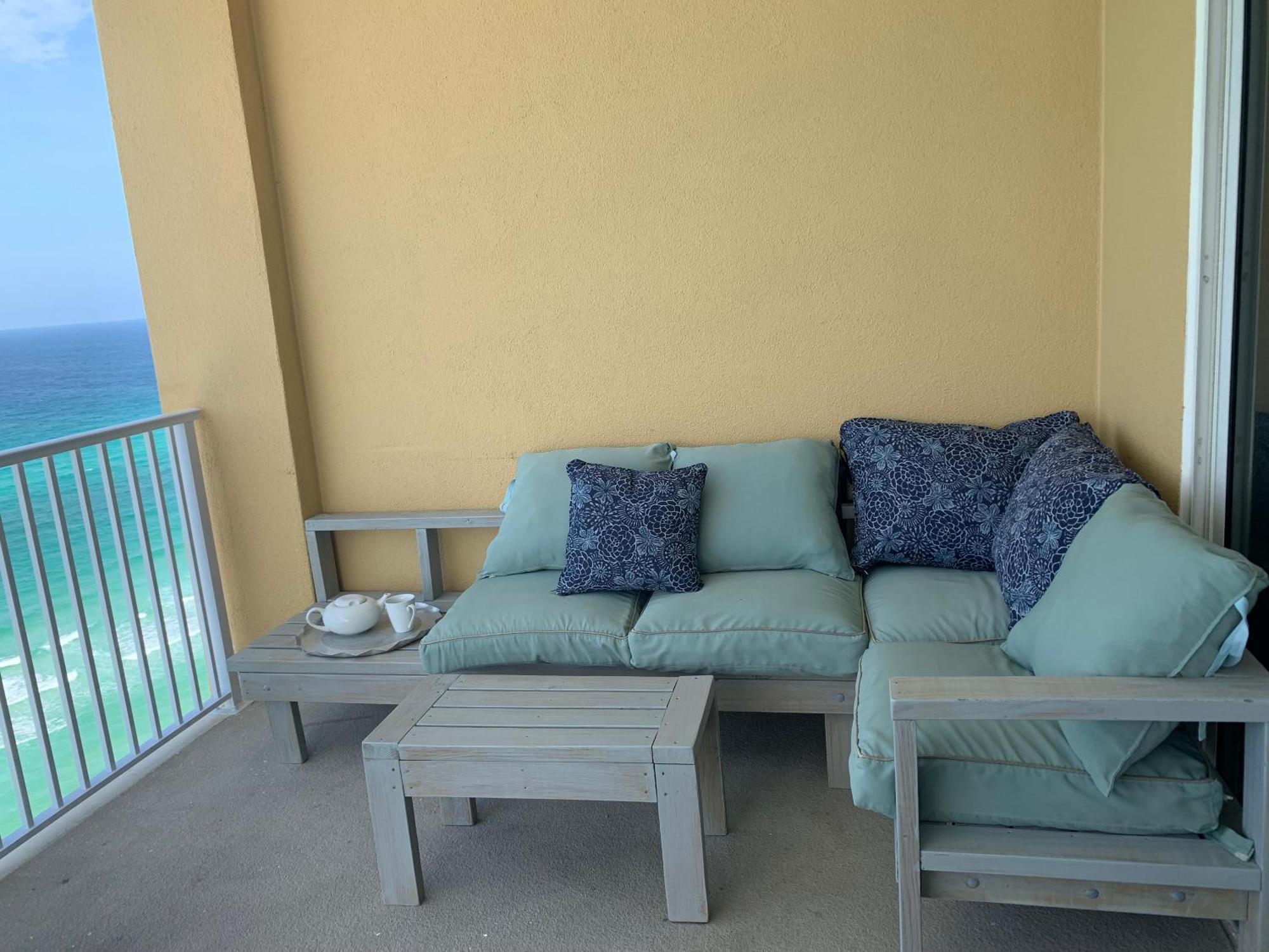 Tropic Winds 1701 Premium Corner Unit With 2 Parkings! Free Beach Chairs Service! 파나마 시티 외부 사진